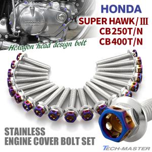 ホンダ CB250T/N CB400T/N スーパーホーク/3 エンジンカバー