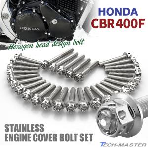 CBR400F2型クランクケース TECHーMASTER（テックマスター） CBR400F エンジンカバー クランク
