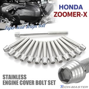 TECHーMASTER ズーマーX ZOOMER-X エンジンカバー クランクケース