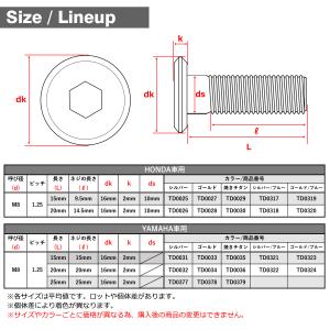 ブレーキディスク ローターボルト M8×20m...の詳細画像1