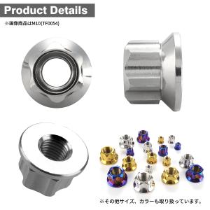 ステンレスナット M10 P1.25 六角ナッ...の詳細画像2
