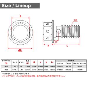 バンジョーボルト ステンレス M10 P1.2...の詳細画像1
