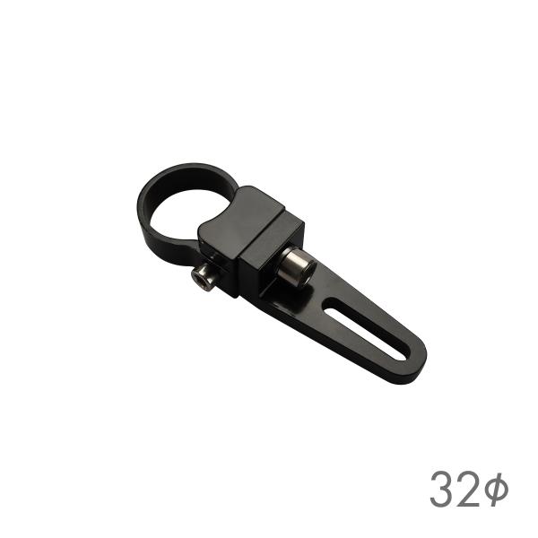 ライト ブラケット ステー アルミ製 パイプステー 360度回転 適合パイプ径 32mm VZ026
