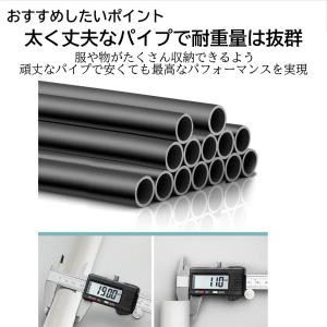 ハンガーラック 2段 頑丈 おしゃれ 収納 棚...の詳細画像5
