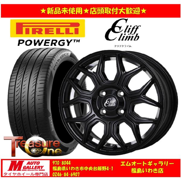 いわき 新品 サマータイヤホイールセット1台分 クリフクライム TC-10M 16x6.5J +40...
