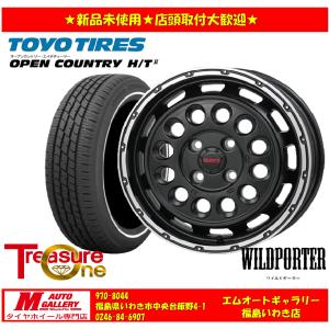 いわき 新品 サマータイヤホイールセット1台分 ファンク DDC 14x4.5J +45 4H100 オープンカントリー H/T2 155/65R14 25年製 軽自動車全般