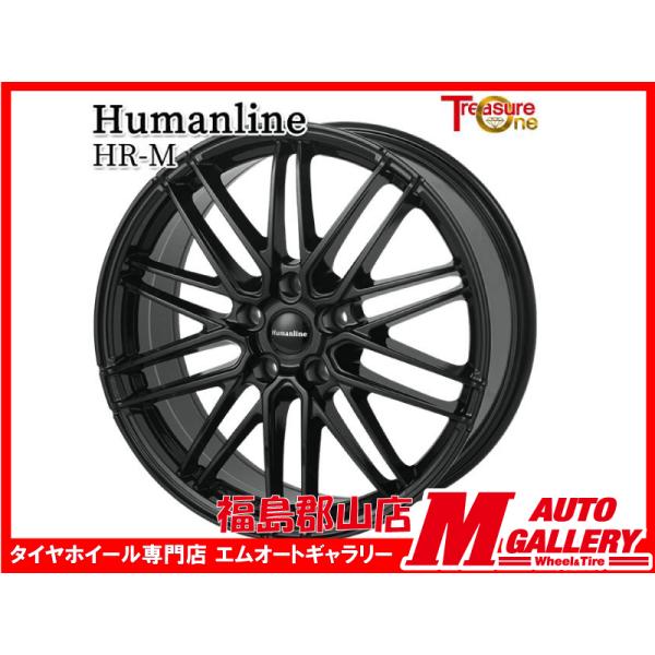郡山店 新品 ホイール4本セット ヒューマンラインHRM  19x8.0J +42 5H114.3 ...