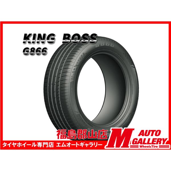 郡山店 海外輸入品★新品サマータイヤ単品4本SET★キングボス G866 255/45R19 104...