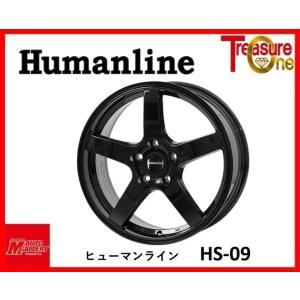 加須大桑 新品 ホイール4本セット ヒューマンライン HS-09 18x8.0J 38 5H114....
