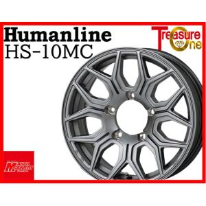 加須大桑 新品 ホイール4本セット ヒューマンライン HS-10MC 15x6.0J 33 6H13...