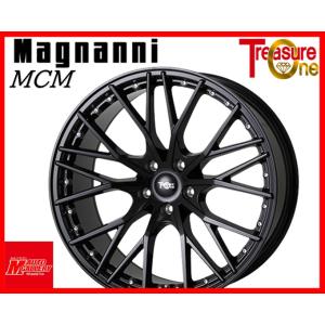 【残り15セット限り】加須大桑店 新品 ホイール4本セット マグナーニMCM  20x8.5J +45 5H114.3 ブラック｜エムオートギャラリー