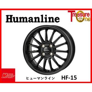 加須大桑店 新品 ホイール4本セット ヒューマンラインHF15  12x3.5J +42 4H100...