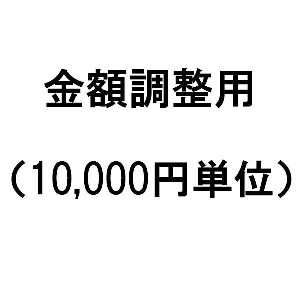 金額調整用
