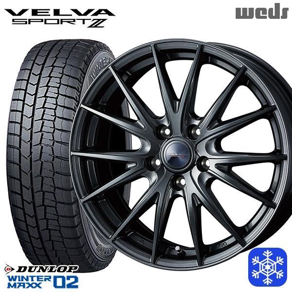 福島西数量限定新品 冬セット  ヴェルヴァスポルト2 17x7.0J  5H114.3 ダンロップ ...