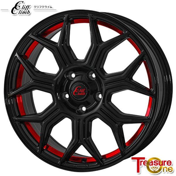 高崎 新品 サマータイヤセット クリフクライム TC-10M 18x7.0J +48 5H114.3...