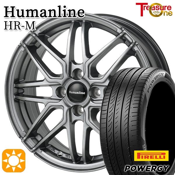 高崎 新品 サマータイヤセット  HR-M 15x6.0J +43 4H100 ピレリ パワジー 1...