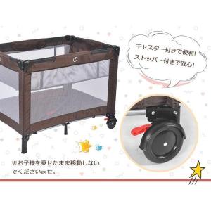 ベビーサークル 折りたたみ ハンモック式ベッド...の詳細画像3