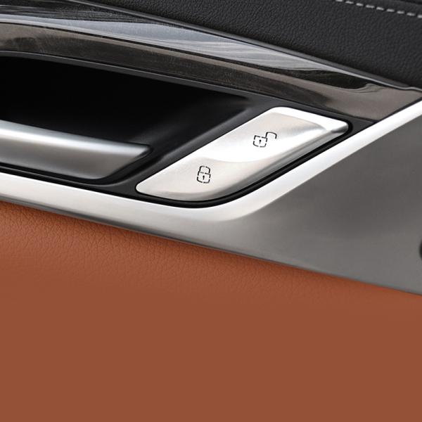 ドアロックカバー BMW 5シリーズ G30 装飾ステッカー 車 ドア ロック スパンコール インテ...