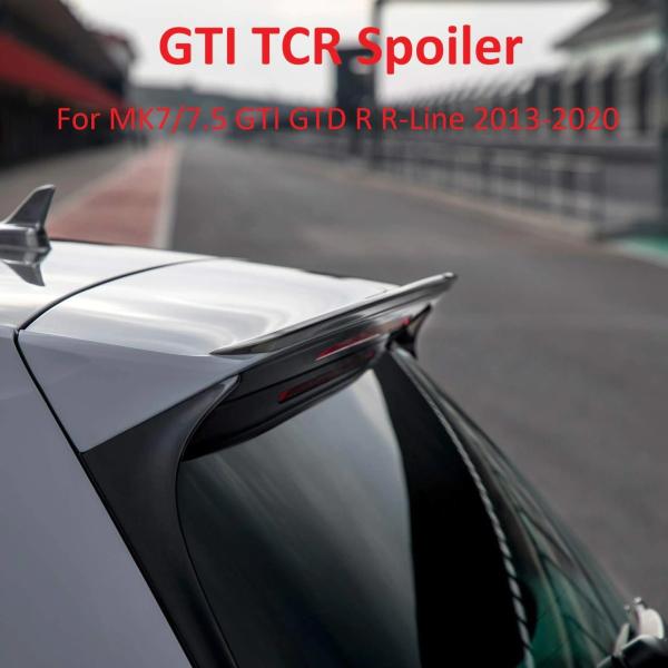 フォルクスワーゲン ゴルフ MK7 MK7.5 GTI GTE GTD R-LINE リアスポイラー...