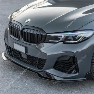 ガ*ャ様 【新品！】BMW G20 G21 フロントリップスポイラー グロスブラ BMW 3シリーズ G20 G21 Mスポーツ用 フロントリップスポイラー