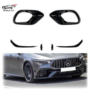 メルセデスベンツ CLA W118 C118 AMG リップスポイラー フロントバンパー サイドフード フォグランプ カバー｜TMYx2