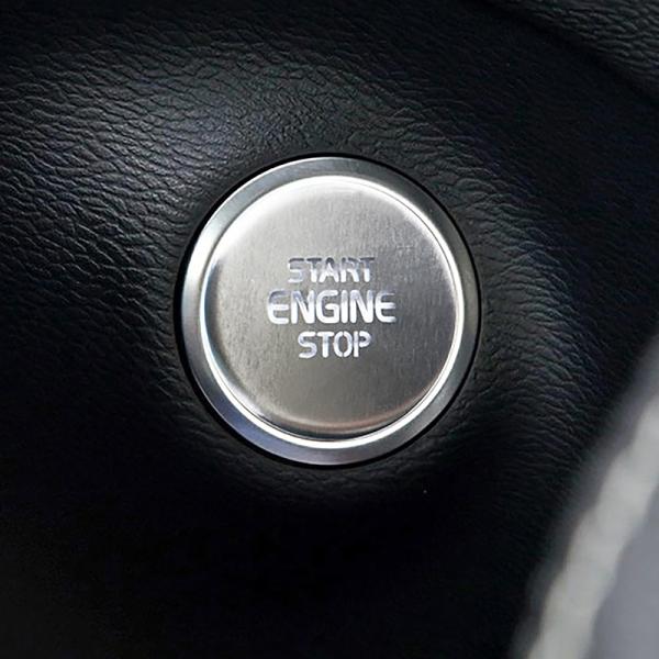 ボルボ XC40 エンジンボタンガーニッシュ エンジン スタートストップ ボタンカバー 装飾 イグニ...