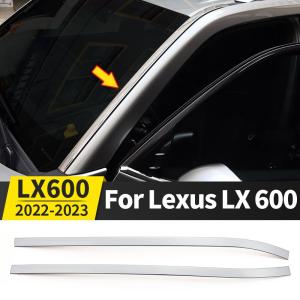 レクサス LX600 ウインドウモール カバー サイド 装飾 アクセサリー アップグレード クローム ボディパーツ