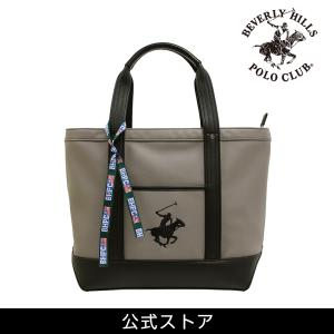 ビバリーヒルズ ポロ クラブ BEVERLY HILLS POLO CLUB PUトートバッグL BH2008N GR/BK/BK (243721)｜tn-square