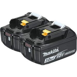 ２個セット マキタ バッテリー 18V BL1830B USA 純正 MAKITA 残容量表示 純正 3.0Ah ２個セット｜tn-tools