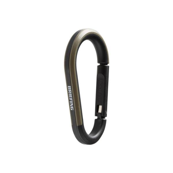BR×ROOT CO. TRIAD CARABINER (ブラック×カーキ)