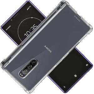 対応 Sony Xperia 1 J9150 SO-03L SOV40 ケース 対応 Xperia1 カバー TPU Sony 保護ケース｜tn19-store