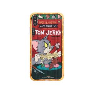 トムとジェリー iPhone ケース アイフォン カバー TPU保護カバー 全機種 iPhone8 plus X XR 衝撃吸収 携帯ケース｜tn19-store