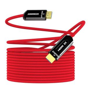 ANNNWZZD 光ファイバーHDMI 2.1 ケーブル,8K 48Gbps HDMI 2.1 ケーブル, 8K@60Hz/4K@120Hz｜tn19-store