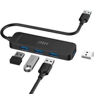 JNH USB ハブ USB3.2 Gen1 4ポート 5Gbps高速転送 USB-A拡張 USB HUB バスパワー 軽量 Windows｜tn19-store