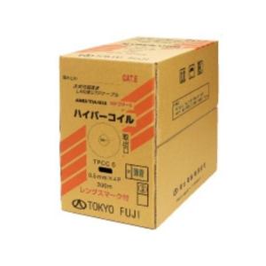 冨士電線 Cat6 LANケーブル（300m巻） TPCC6 0.5mm x 4P 青｜tn19-store