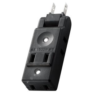 エレコム 電源タップ コンパクト 超薄型設計 4個口 ブラック AVT-M01-24BK