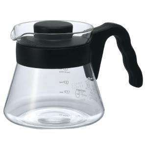 HARIO(ハリオ) V60コーヒーサーバー 電子レンジ/食洗機対応 450ml ブラック 日本製 VCS-01B｜かりーストア