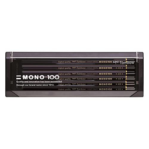 トンボ鉛筆 鉛筆 MONO モノ100 4H 1ダース MONO-1004H