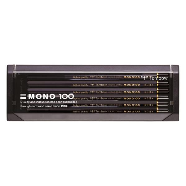 トンボ鉛筆 鉛筆 MONO モノ100 9H 1ダース MONO-1009H