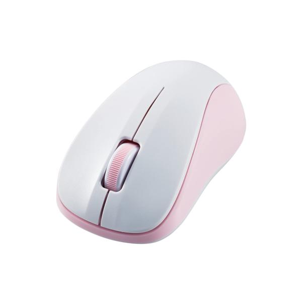 エレコム マウス ワイヤレスマウス Bluetooth 3ボタン Sサイズ 抗菌 ピンク M-BY1...
