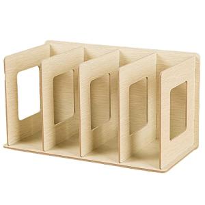 ブックエンド (木製/7色展開) ブックスタンド 縦型 卓上