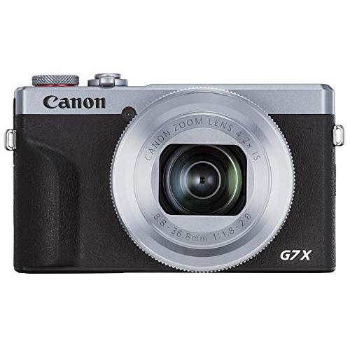 Canon コンパクトデジタルカメラ PowerShot G7 X Mark III シルバー 1....