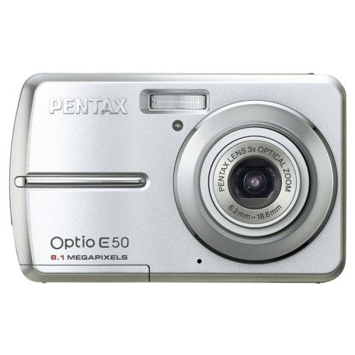 PENTAX デジタルカメラ OPTIO E50 シルバー 810万画素 光学3倍ズーム