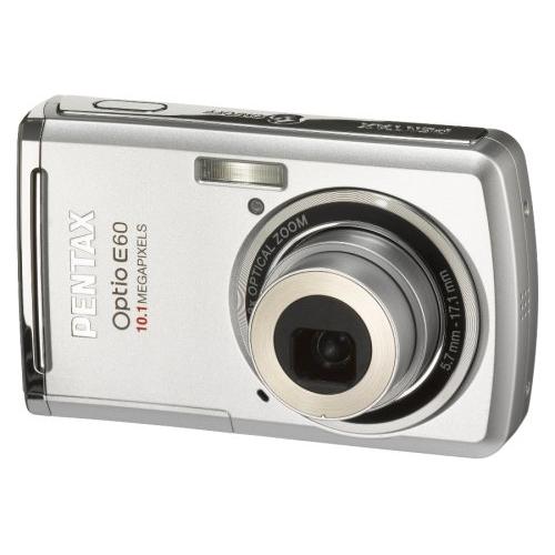 PENTAX デジタルカメラ Optio E60 シルバー 1010万画素 光学3倍ズーム OPTI...