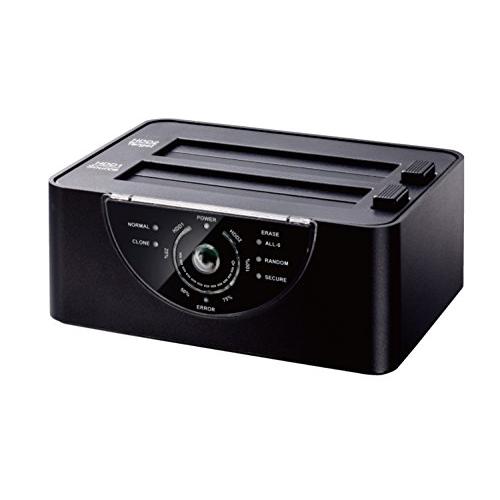 玄人志向 SSD/HDDスタンド 2.5型&amp;3.5型対応 USB3.0接続 PCレスで高速クローン/...