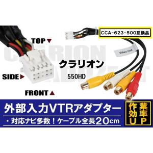 日本未発売グローバルモデル クラリオン CZ702E ケーブル2種類付属 CRISTEL（クリステル） 外部入力 VTRケーブル clarion クラリオン