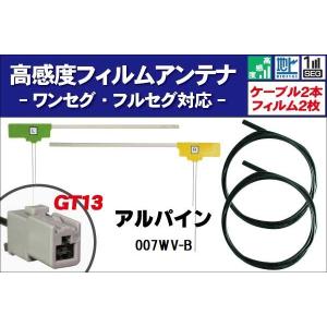 ケンウッド純正　フィルムアンテナケーブル　新品未使用　7個セット ケンウッド フィルムアンテナ 右1枚 MDV-Z701 KENWOOD 用 地デジ