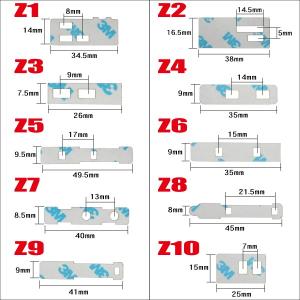 フィルムアンテナ用 両面テープ 選択 三菱 クラリオン