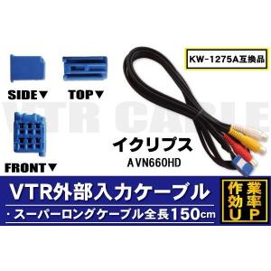 イブ AUX/VTR入力 ノンフェダーライン/映像出力 拡張配線コード イクリプス