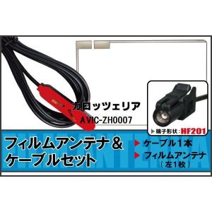 フィルムアンテナ ケーブル セット 地デジ ワンセグ フルセグ